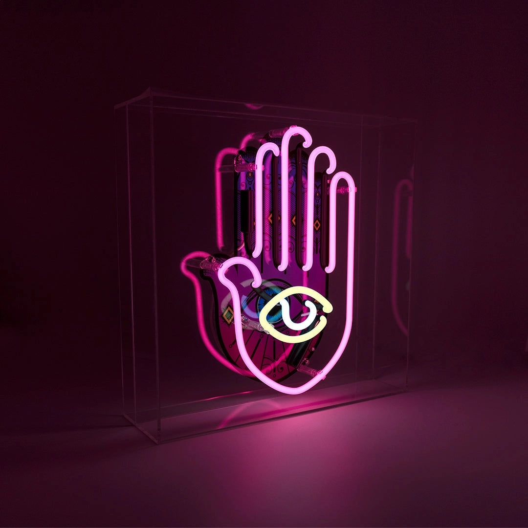 All Seeing Eye Neon Sign