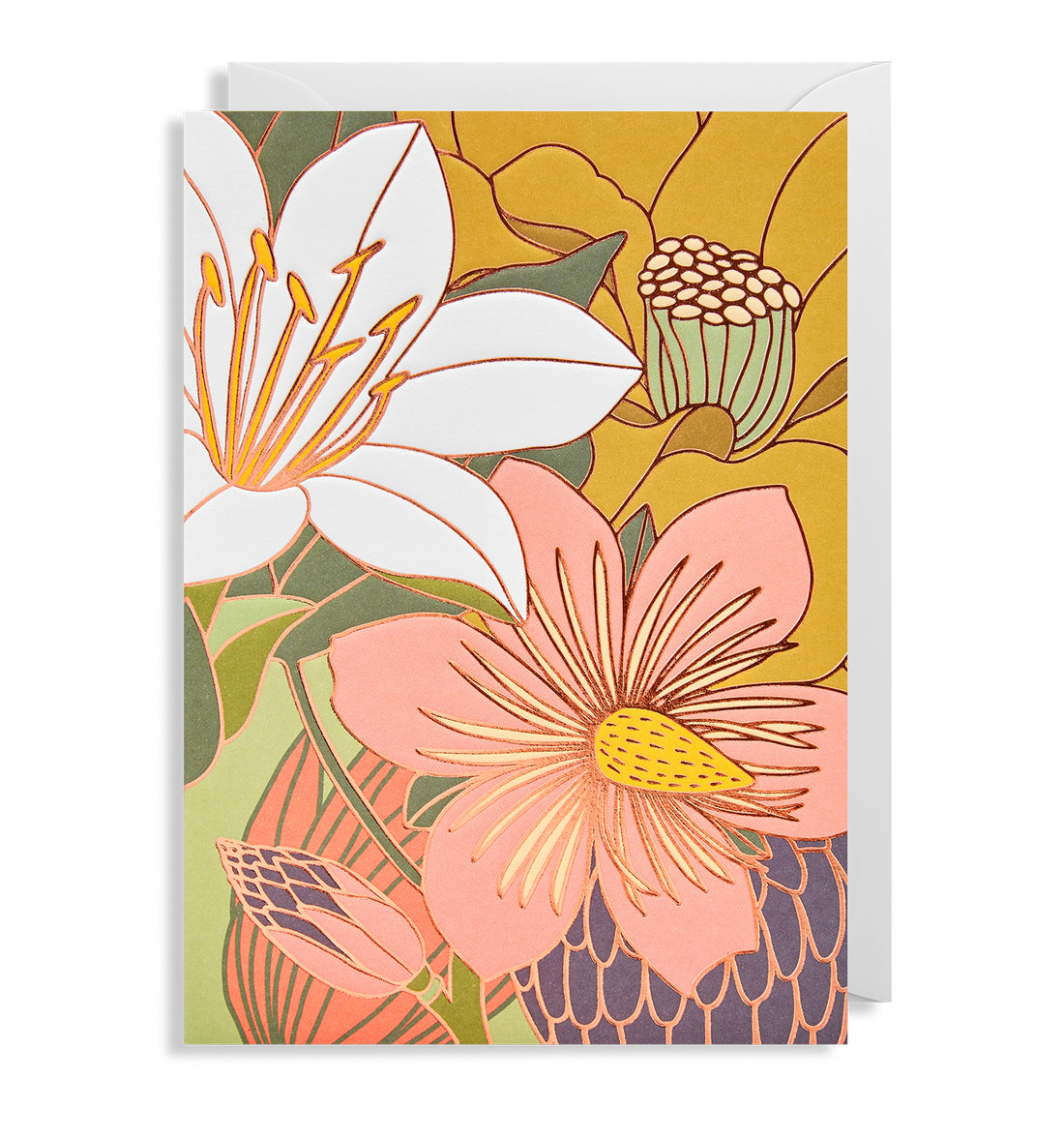 Mixed Flower Card