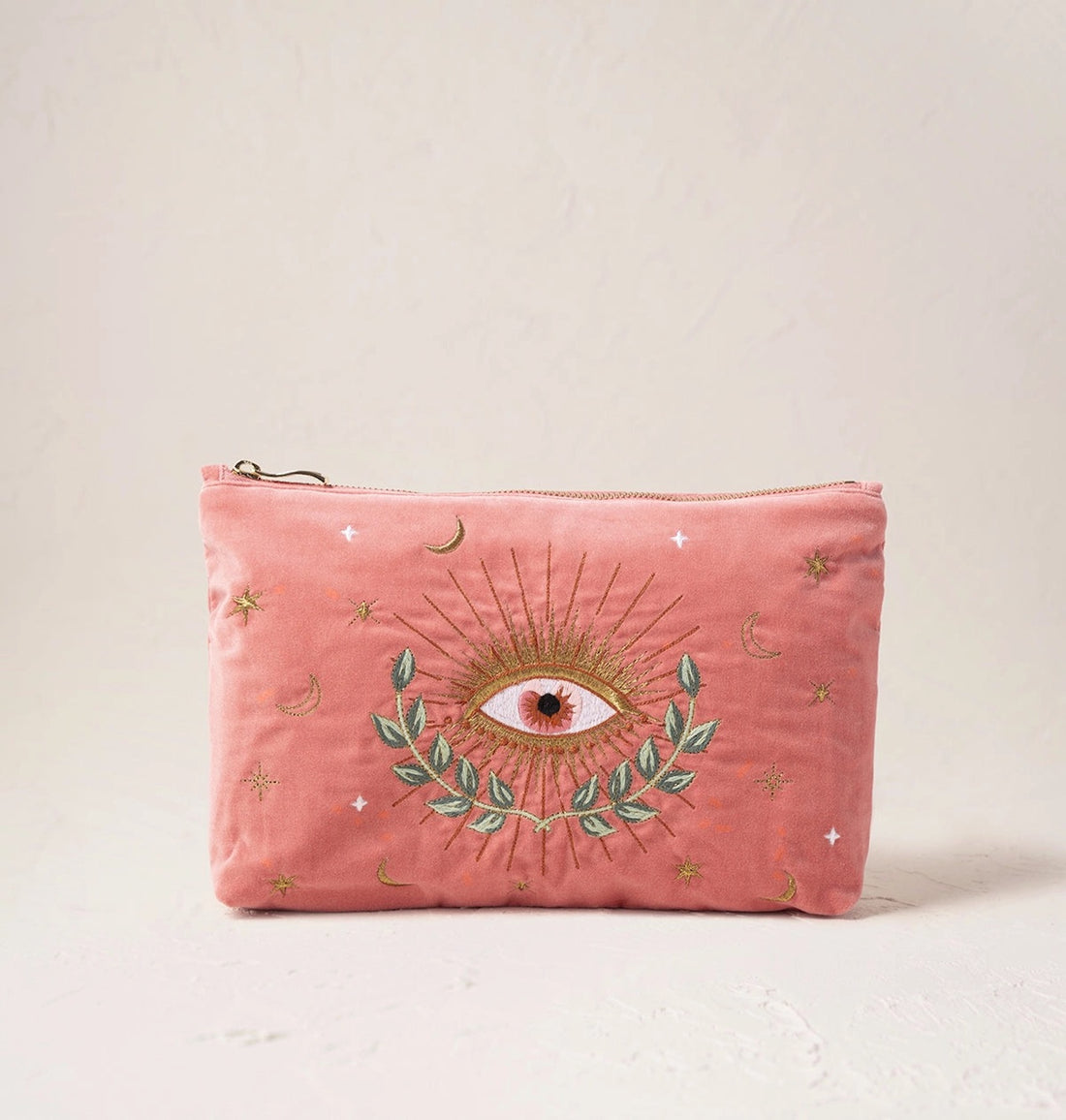 Celestial Eye Everyday Pouch - Coral