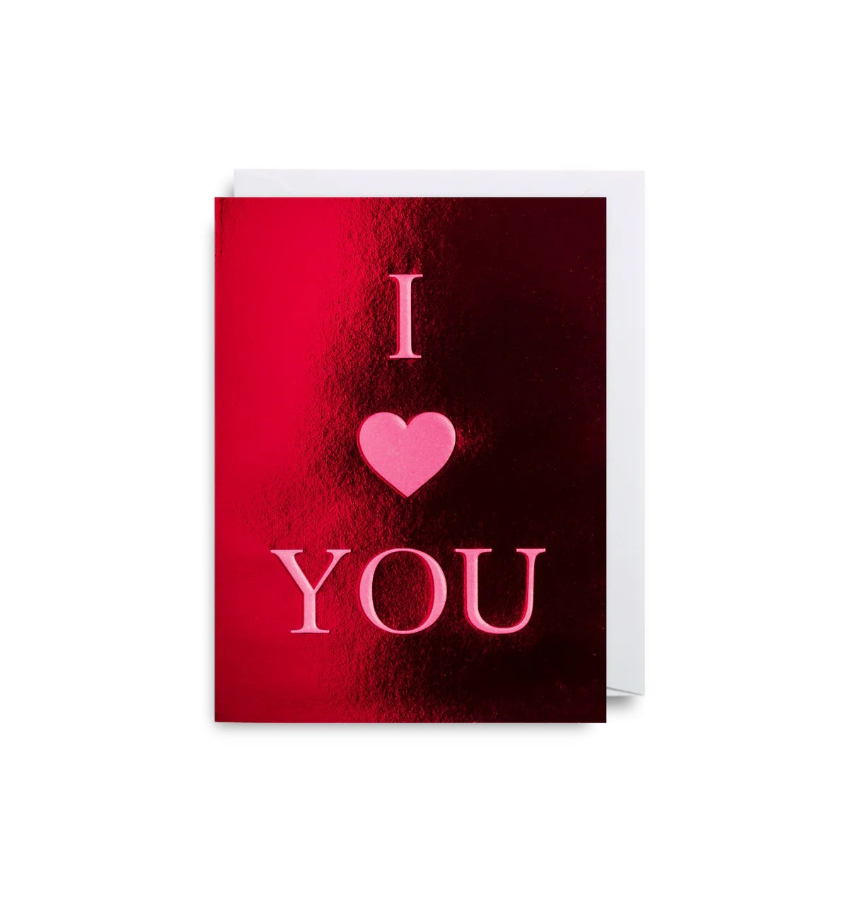 I Heart You Mini Card