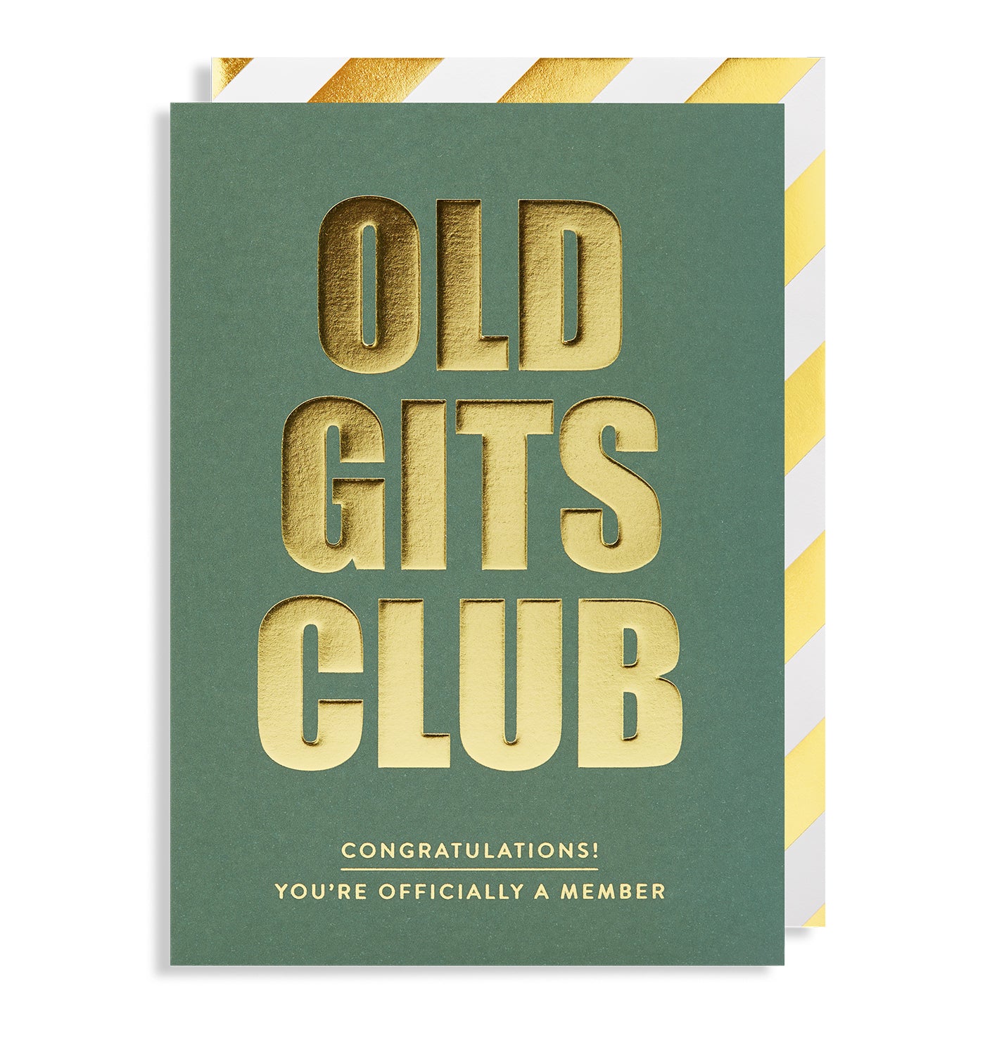 Old Gits Club Card