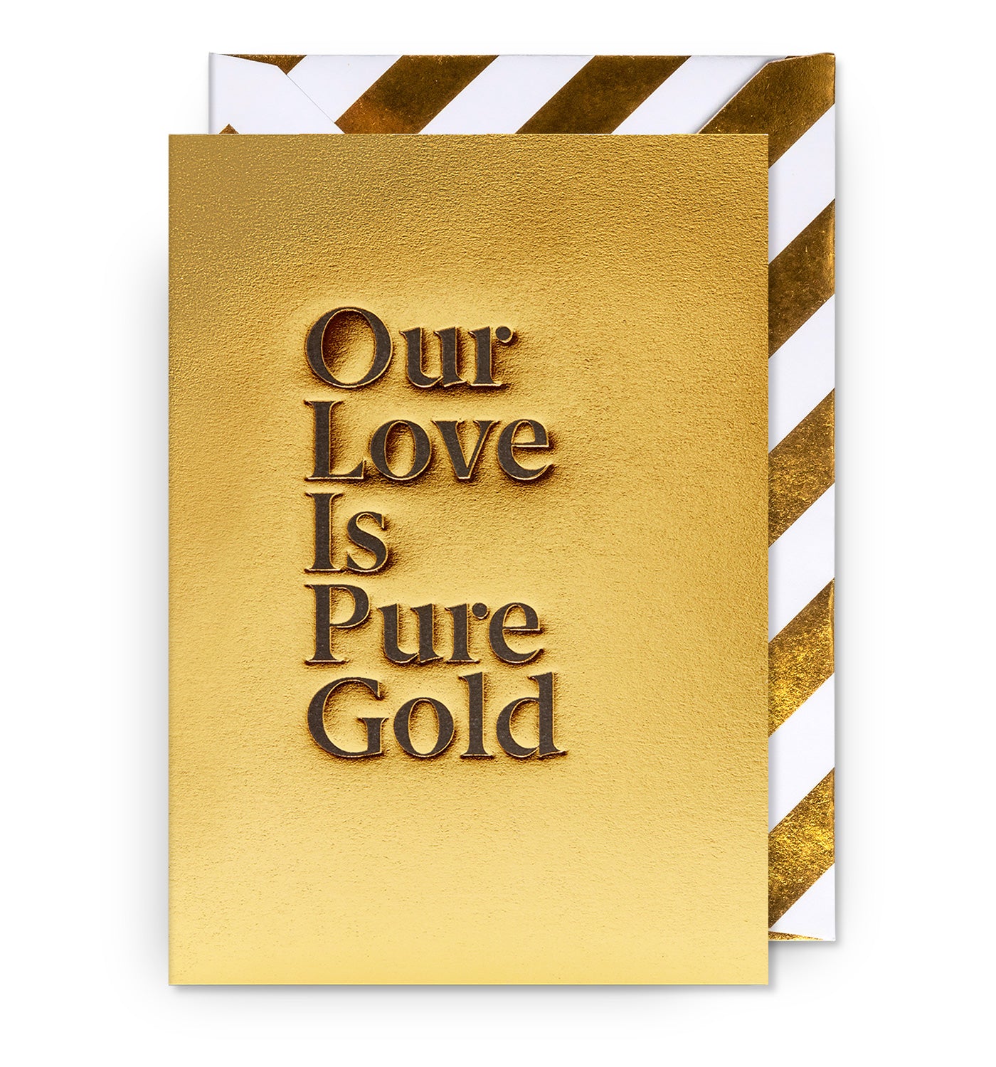 Our Love Is Gold Card