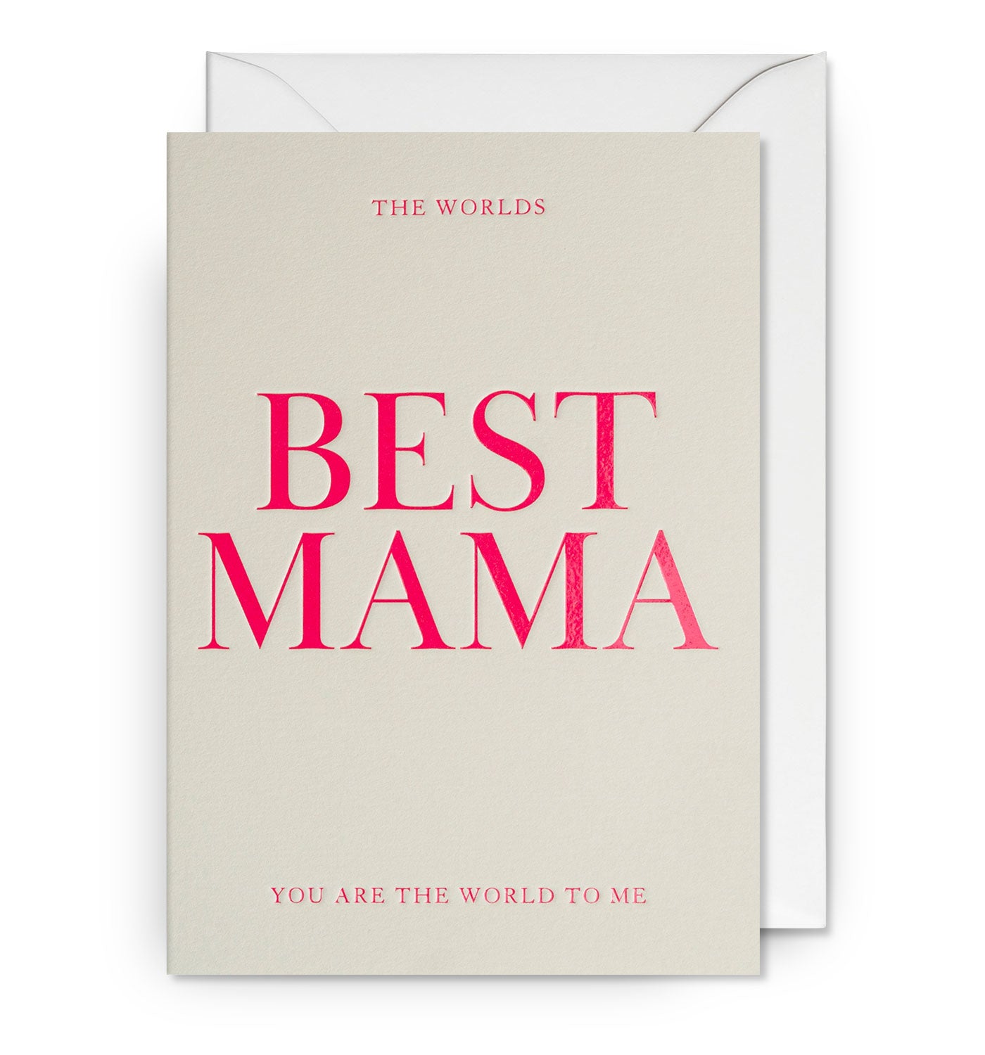 The World’s Best Mama Card