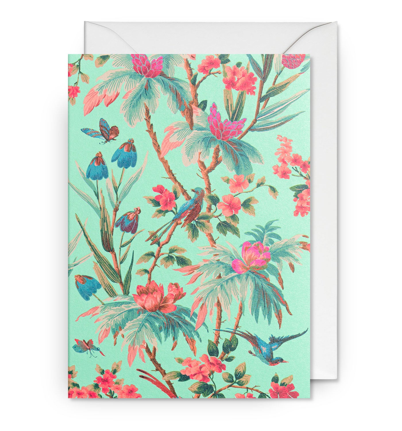 Fleurs Exotique Mint Magnificent Plants Greeting Card