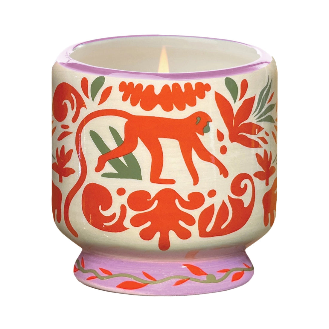 Adopo Coconut &amp; Amber Jungle Candle- 226g