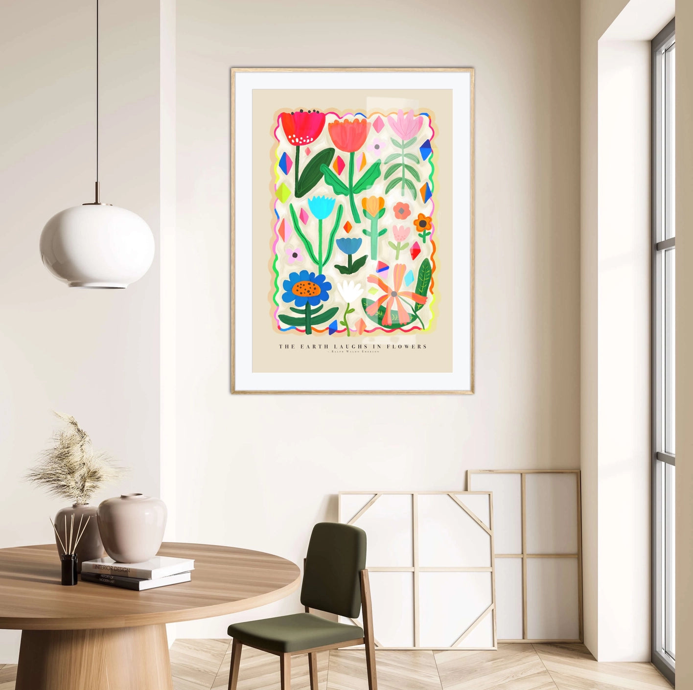 Earth Laughs In Flowers Print