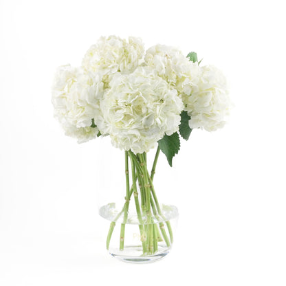 White Hydrangeas