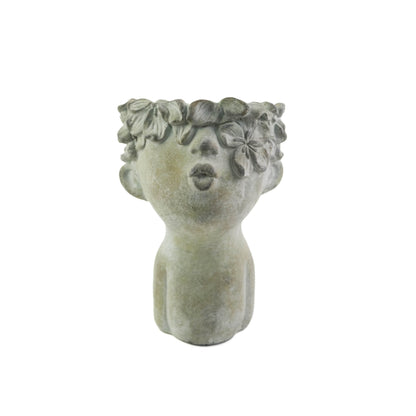 Stone Face Pot