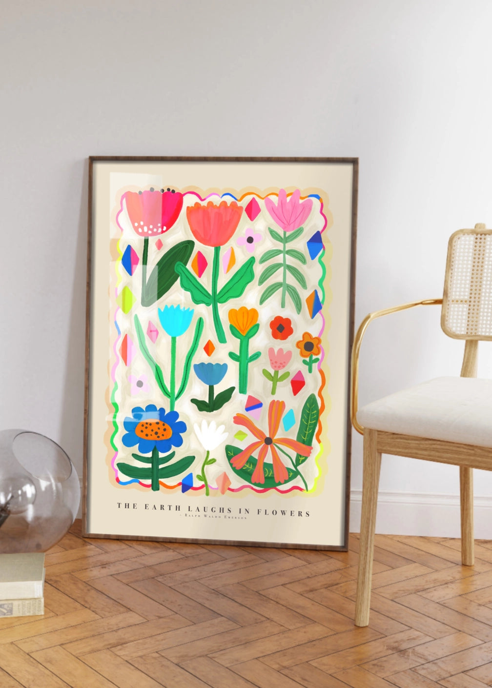 Earth Laughs In Flowers Print