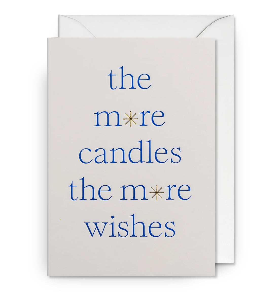 More Candles More Wishes Birthday Card