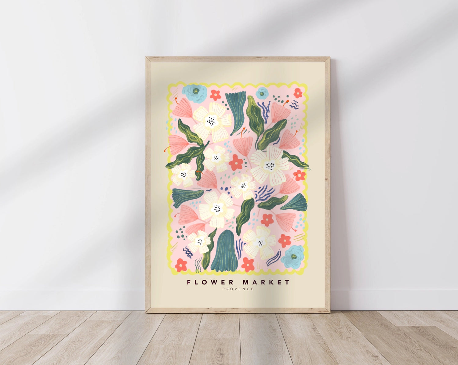 Spring Flower Market Print