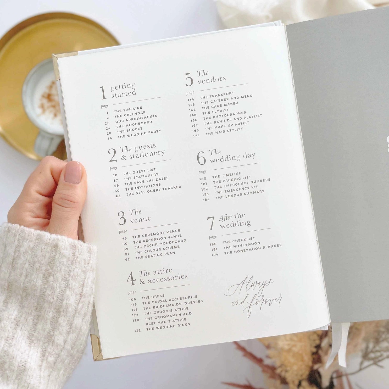 Luxury Wedding Planner Book