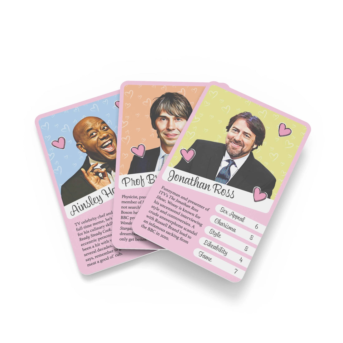 Weird Crushes - British Hunks Card Game