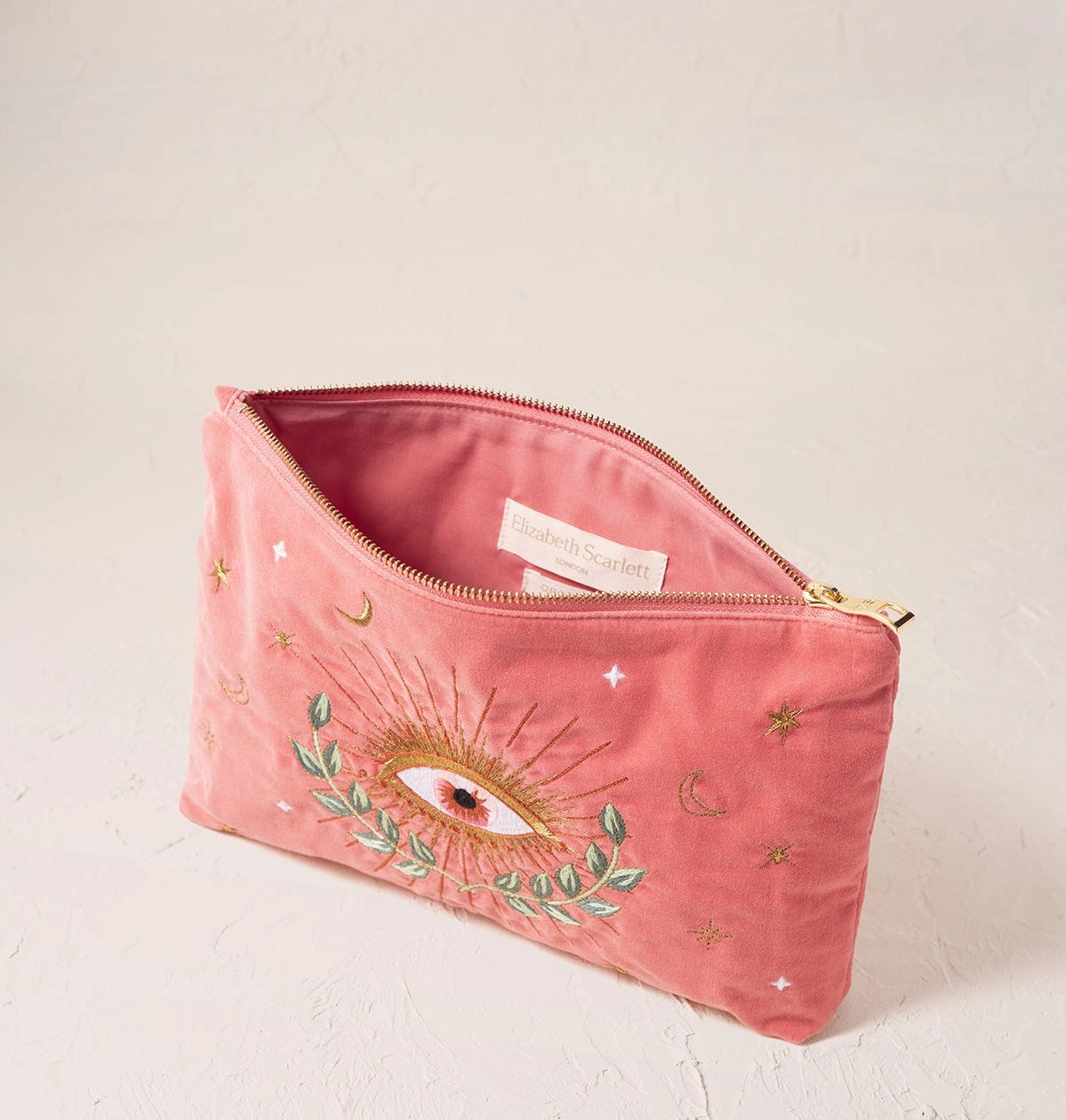 Celestial Eye Everyday Pouch - Coral